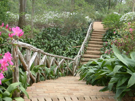 escalier de jardin