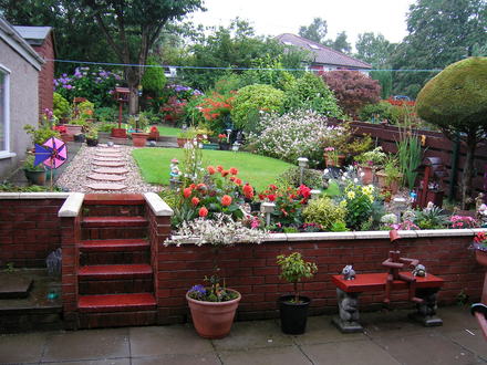 escalier de jardin