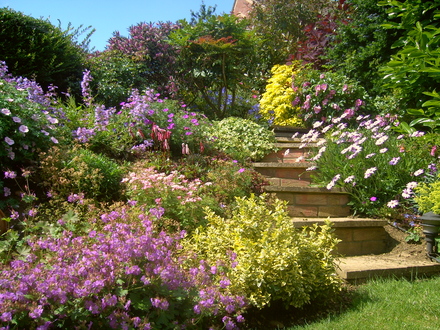 escalier de jardin