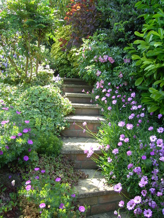 escalier de jardin