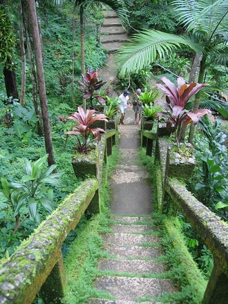 escalier de jardin