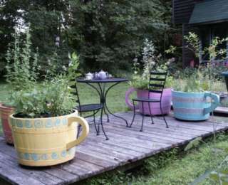 Des tonneaux au jardin ou dans la véranda : une jardinière déco facile à créer !